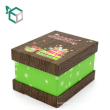 Customization matt lamination Christmas Present gift box